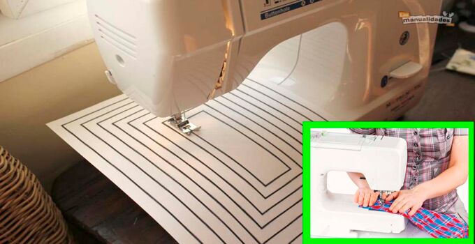 coser derecho en tu maquina