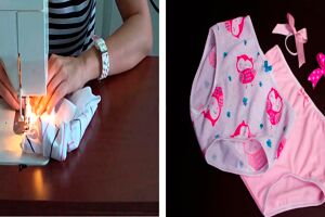 Cómo hacer ropa interior para niña